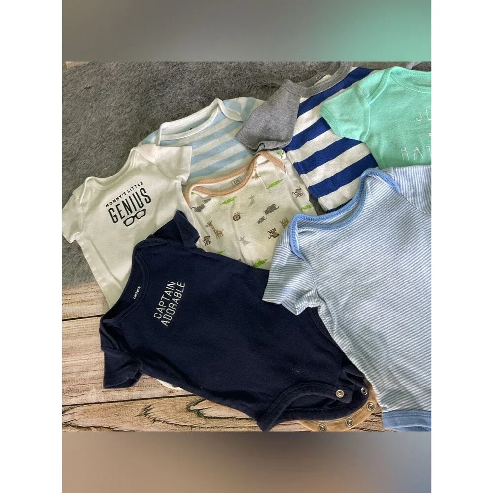 Baby Clothing Bundle Onesie Lot Size 3-6M